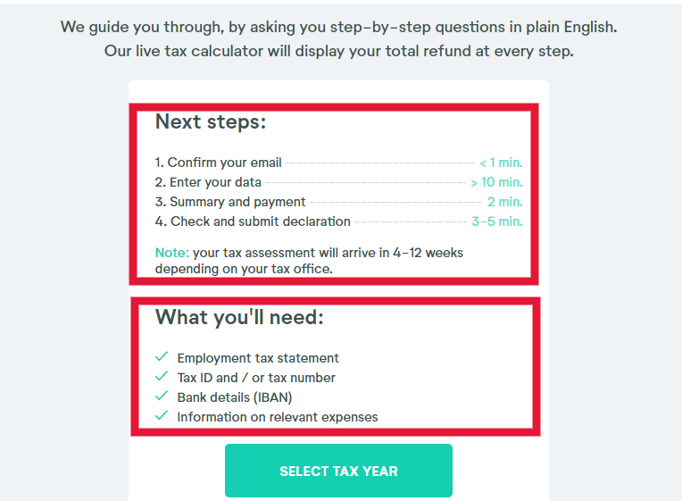 how to do taxes in germany