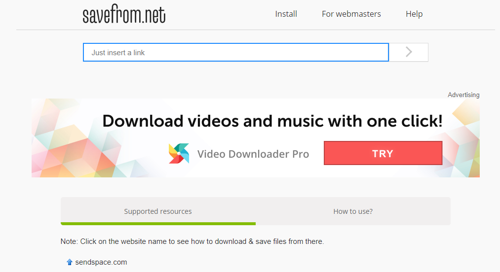 the fastest free youtube downloader save from net