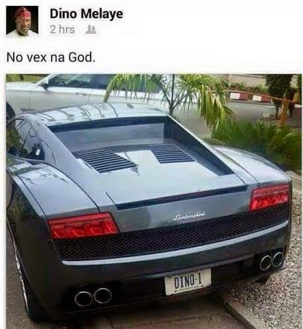 Dino Melaye car