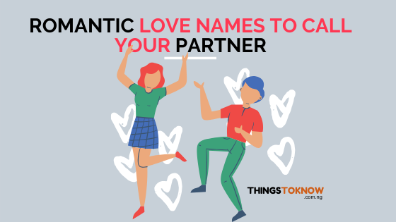 romantic love names