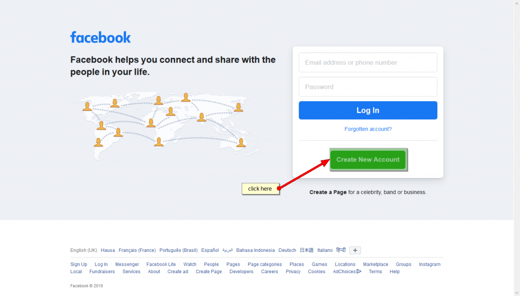 How To Create A Facebook Account 