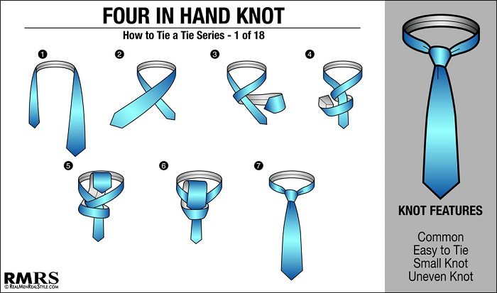 how to tie a tie knot