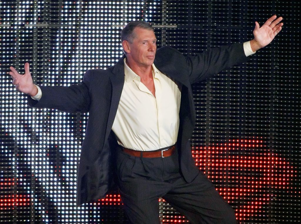 In first place on this list of the richest athletes in the world, we have Vince McMahon.