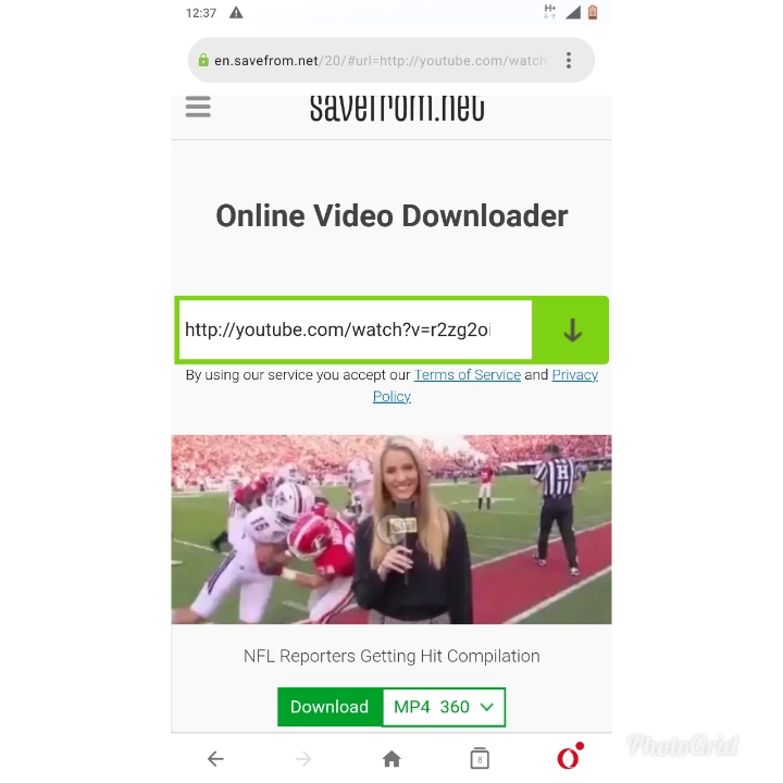 downloading any video from savefrom.net