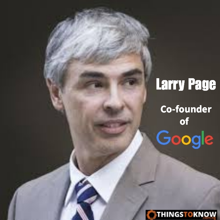 who is the owner of Google - Larry page